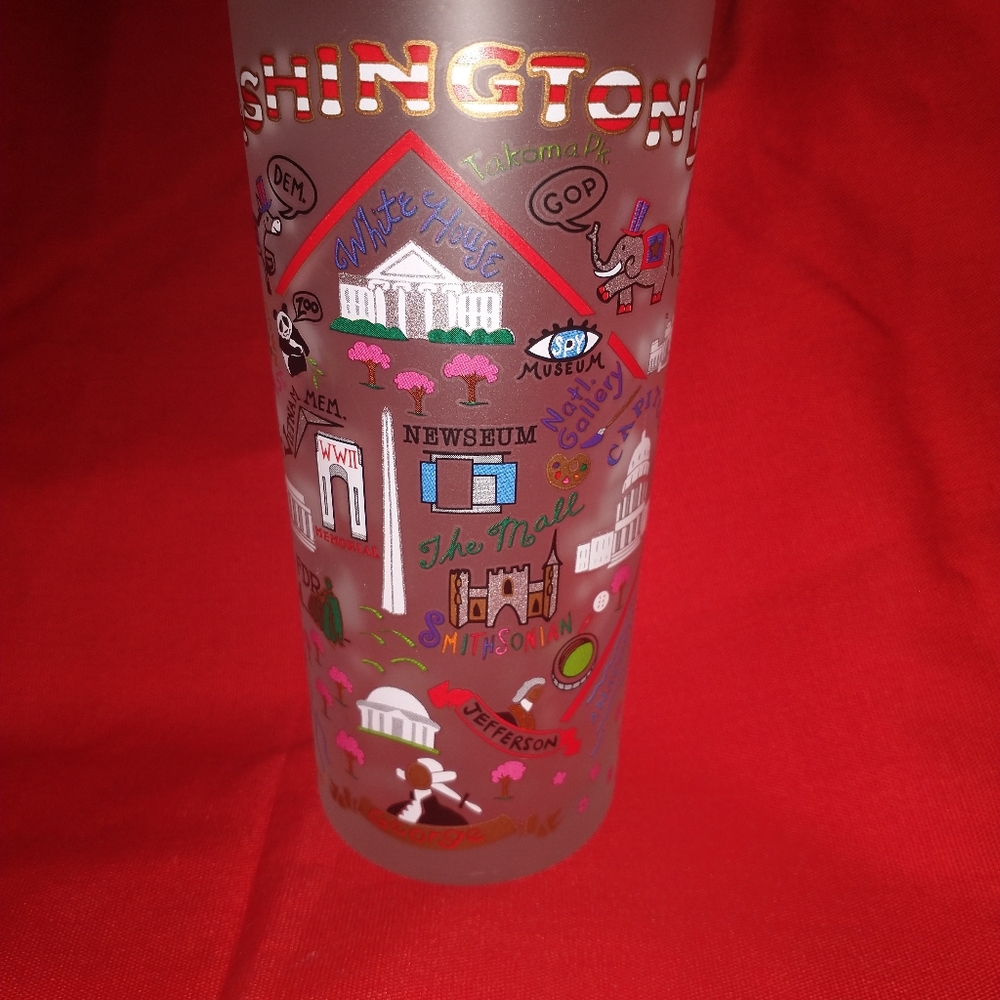REMARKABLE CAT STUDIO WASHINGTON D.C. FROSTED DECORATIVE GLASS